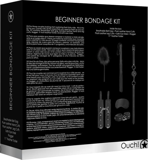 Ouch by Shots bondage kit til begyndere