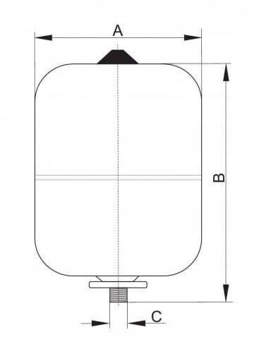 EXPANSIONSTANK FÖR 5 L CO₂