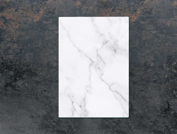 GLASSKÆREBRÆT 35x52 MARMOR