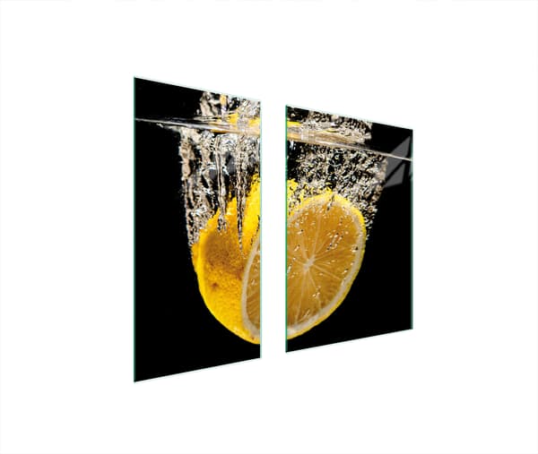 GLASBESKYTTELSESPLADE 75x52 CITRON