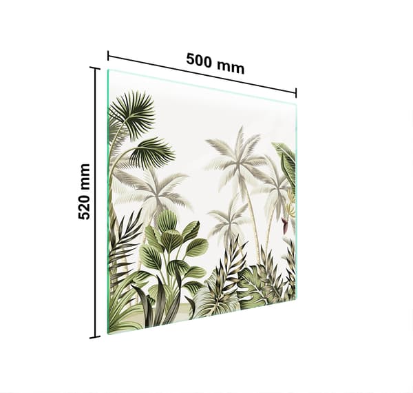 LASINEN SUOJALEVY LIEDELLE 50X52 LEHTETTÄ