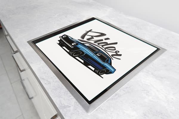 GLASSKYDDSPLÅT FÖR SPIS 50x52 AUTO