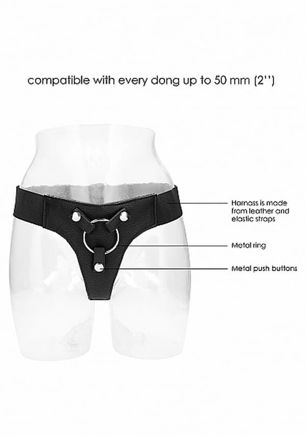 Elastisk Sele Dildo Strapon