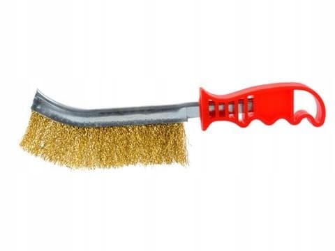 SilverTools smal slitsad mässingsborste