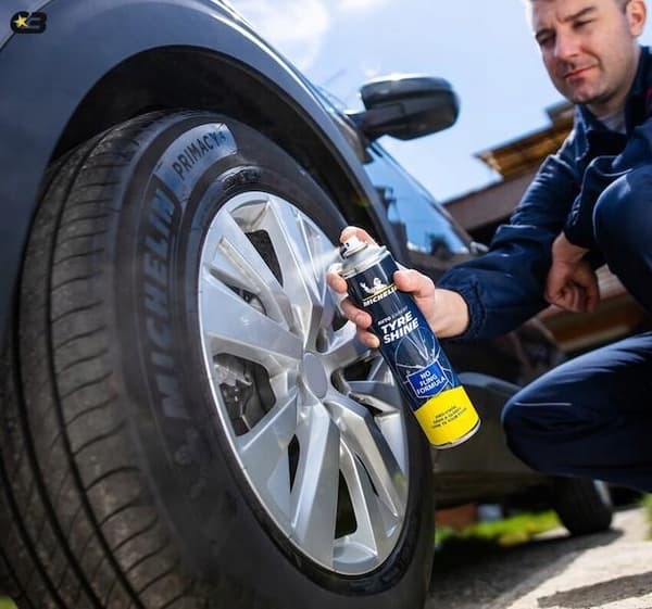 Michelin Spray til Dækpolering 520ml Dækshine