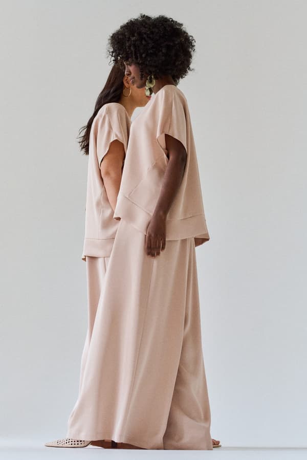 Dame Cigarbukser BS Lys Beige 34
