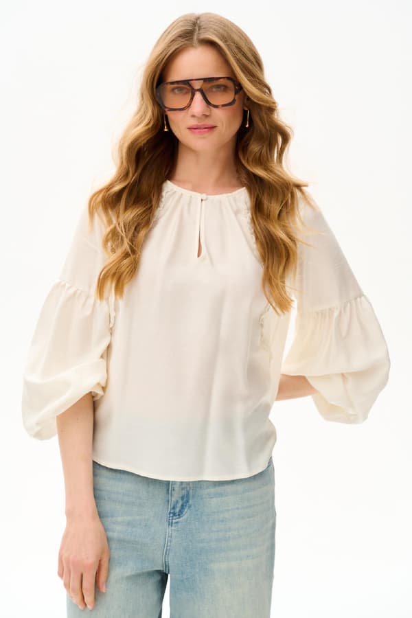 Ata Damebluse Ecru Ata Damebluse Ecru 40