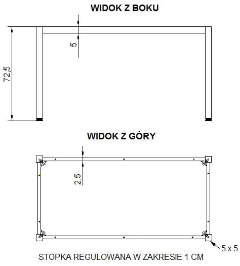 NY-A057/116/K - 116x56 cm, musta