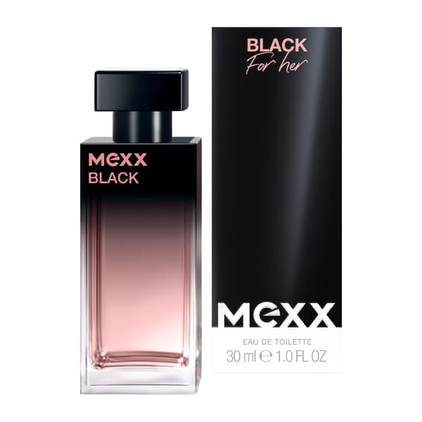 MEXX Black for Her Eau de Toilette 30 ml