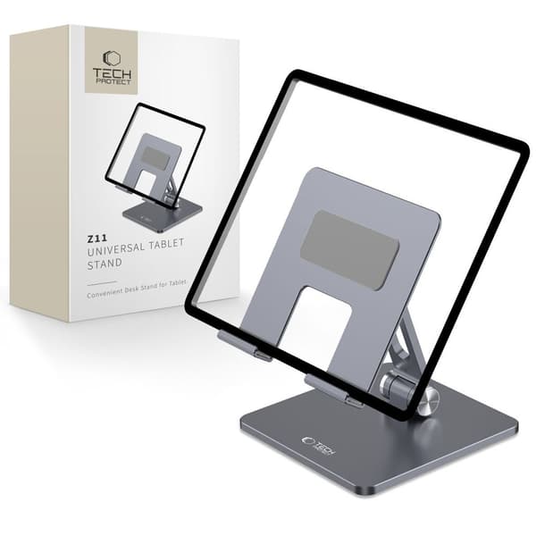 Universaali tablettituki enintään 13'' - harmaa