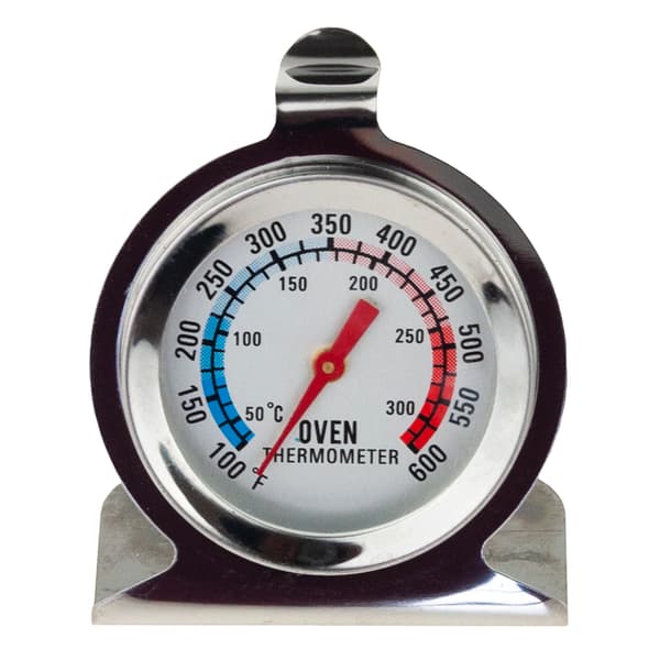 DO10 RYGEOVNSTERMOMETER, RUSTFRIT STÅL
