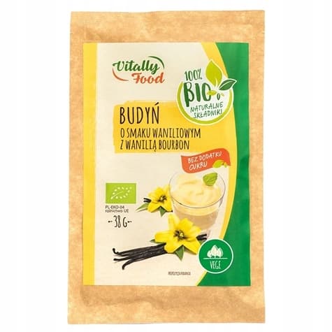 Bourbon vaniljpudding utan tillsatt socker EKOLOGISK 38g