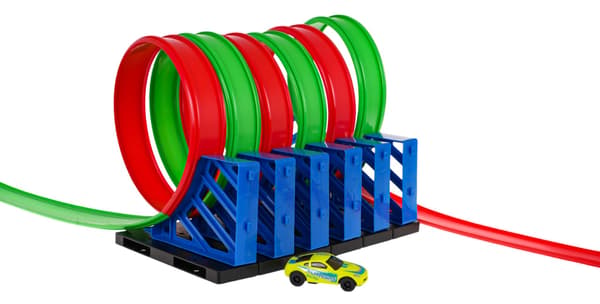 Twisted Loop Racetrack Launcher