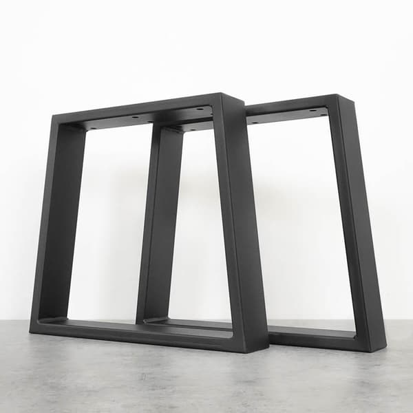 Trapetsformad ben 40x45 SVART