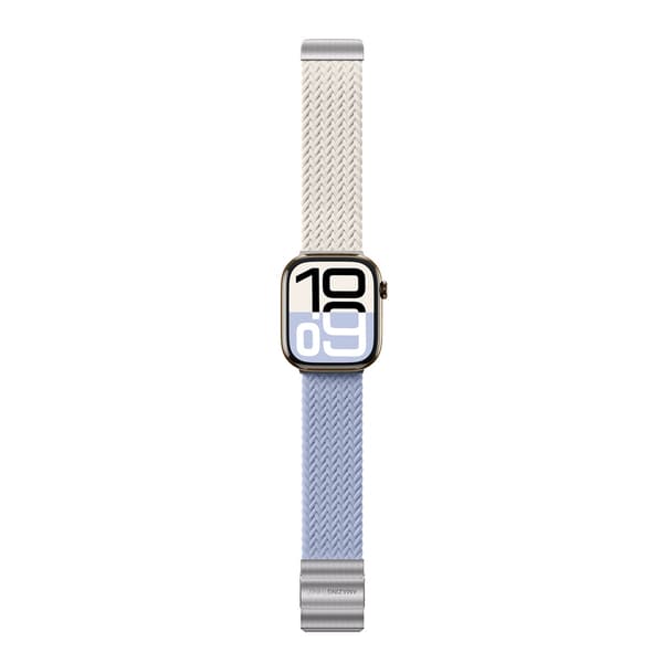Apple Watch 42mm Blend Rem 2-pak - Space Blue/Stellar