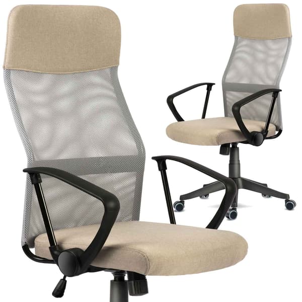 Sofotel Sydney kontorsstol i mikronät, beige