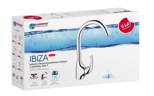 IBIZA fristående diskho