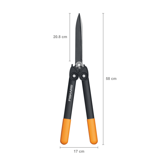 Fiskars PowerGear HS72 manuel hækkesaks til hageplanter