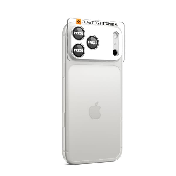 iPhone 17 Pro Optik Pro XL Linse Glas - Sølv
