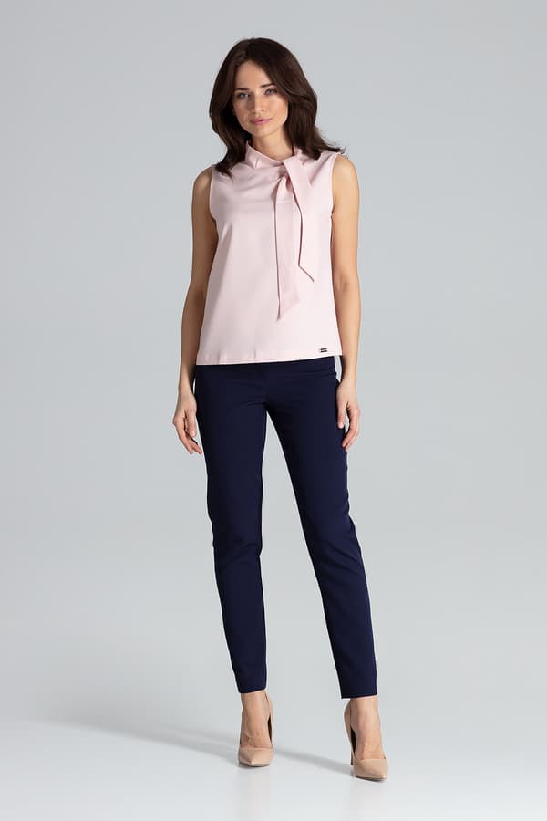 Blus K481 bluse rosa størrelse S