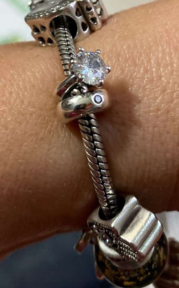 Charms til Pandora Stopur Ring Sølv 925 MODA TRUSKY