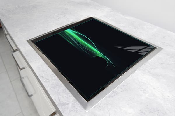 GLASSKYDDSPLÅT FÖR SPIS 50x52 AUTO