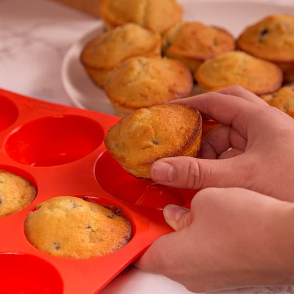 TG56209 MUFFINFORM SILIKONE BAGEPLADE 12 stk.