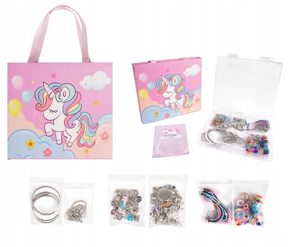 PERLE- OG CHARMS-ARMBÅNDSSÆT