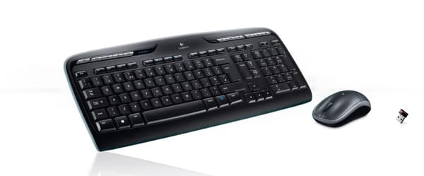 Logitech MK330 Combo Langaton Näppäimistö + Hiiri, US INT, Musta
