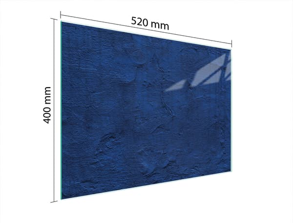 GLAS SKÆREBRÆT 52x40 SKIFER