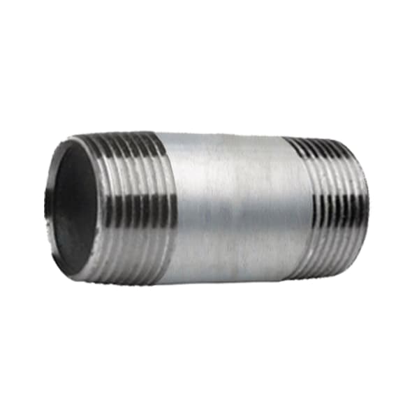 Putken nippa 3" tuumaa 120mm sinkitty