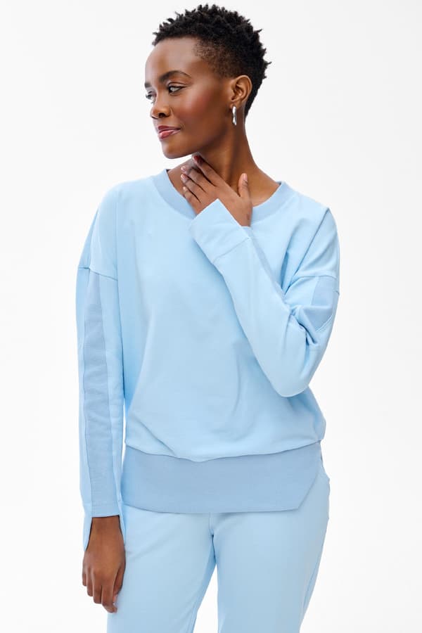 Dame Resal Lyseblå Sweatshirt 36/38