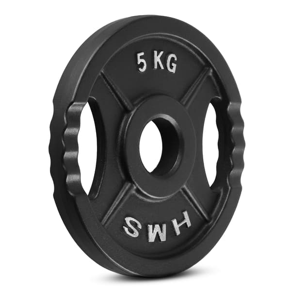 Olympisk vægtskive sort 5 kg HMS TOD05