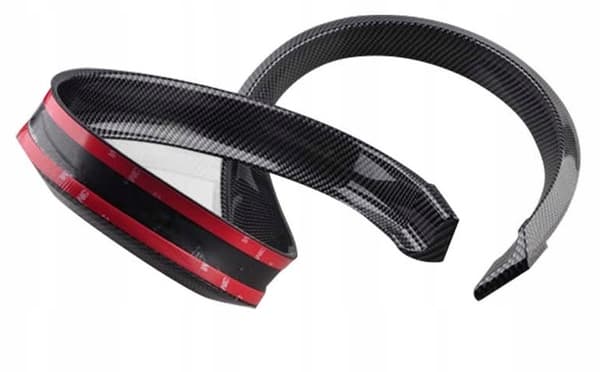 Universal bagklapsspoiler carbon