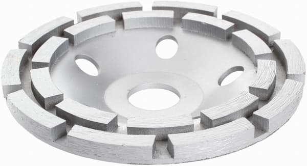 Diamantslibeskive 125x22,2 mm dobbeltsegment | Kraft&Dele