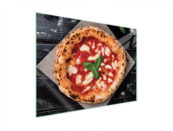 LASINEN SUOJALEVY LIEDELLE 70x52 PIZZA