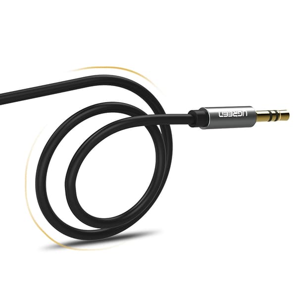 AUX mini jack lydkabel 3,5 mm 3m - sort