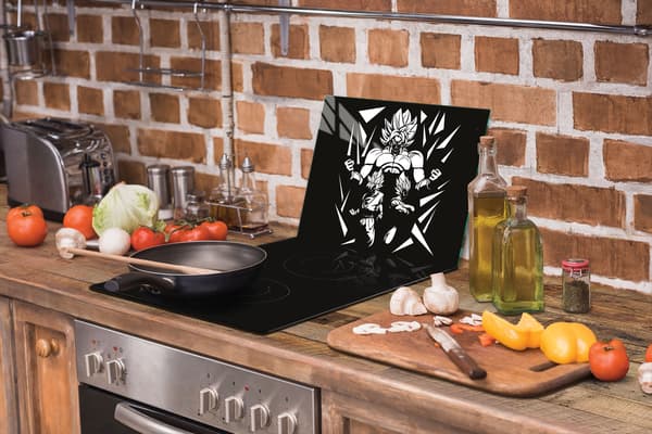 SKÄRBRÄDA I GLAS 40x30 ANIME