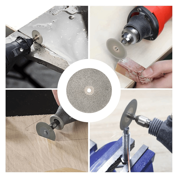SET MED 10 DIAMANTBLAD 40 MM