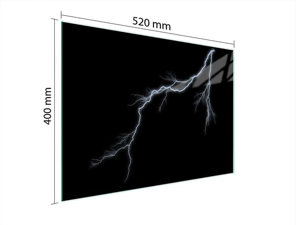 GLASSKÆREBRÆT 52x40 STORM