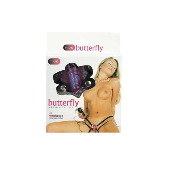 Butterfly Stimulator Strapon Vibrator Sort