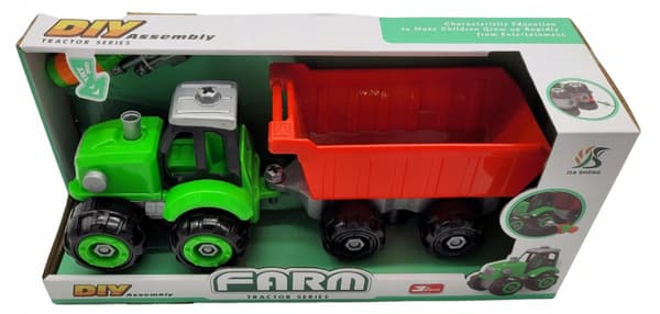 TRAKTOR til AFMONTERING trailerværktøj SKRUET stort sæt