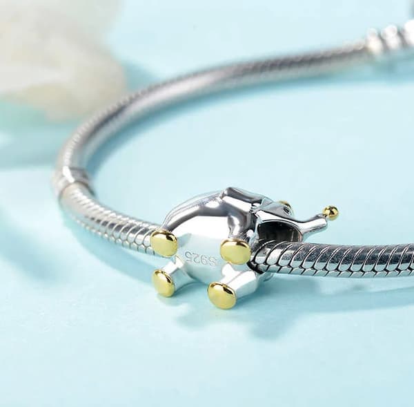 Charms til Pandora Happy Elephant Charm Vedhæng
