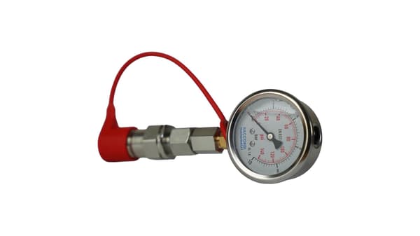 Mätsats, manometer 0-10 bar, snabbkoppling