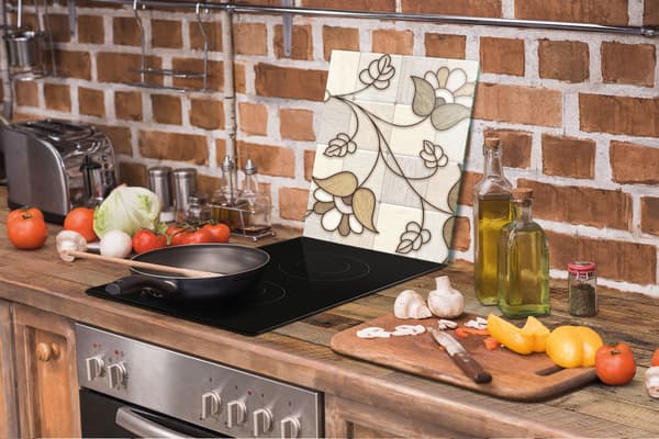 GLAS SKÄRBRÄDA 45x52 MOSAIK