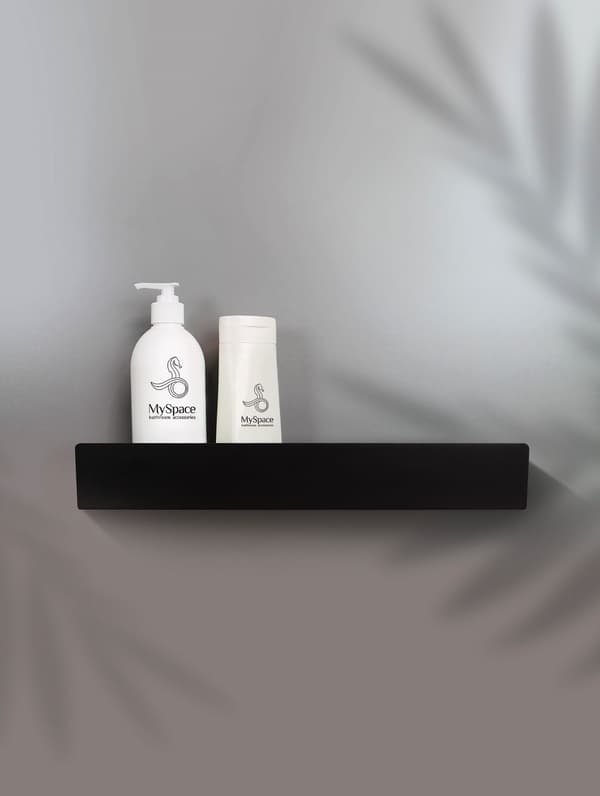 BADEVÆRELSESHYLDE SF04-600-B SORT SKU REA-06004
