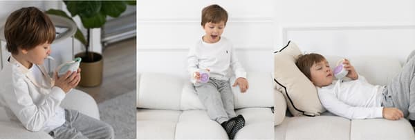 Alilo Pocket Bunny K1 lila+vanilj