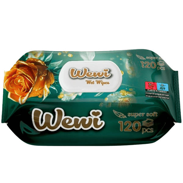 Wewi vådservietter rosa 120 stk.