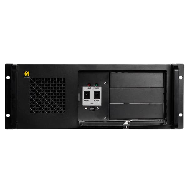 Netrack microATX/ATX serverchassin, 482*177*450mm, 4U, 19''