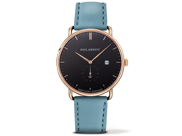 PAUL HEWITT PHTGAGB23M ur. Quartz, sort. Herreur.